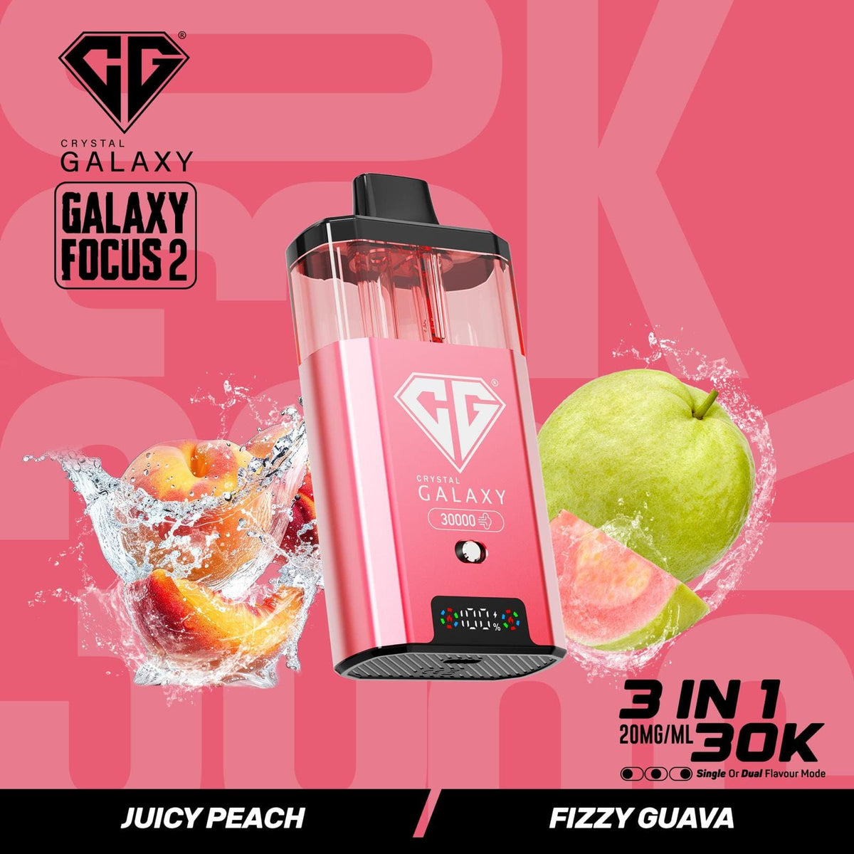 Crystal Galaxy Focus 2 30k Puffs Prefilled Vape Kit