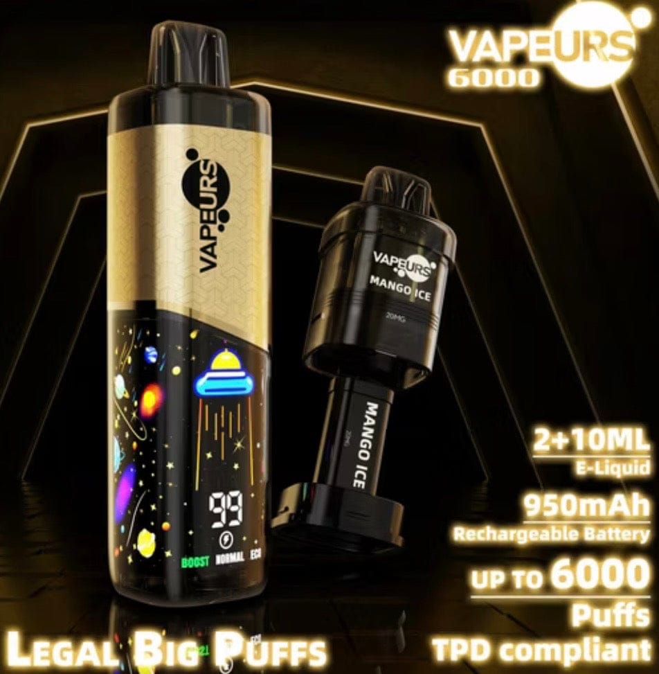 Vapeurs 6000 Puffs Prefilled Pod Kit