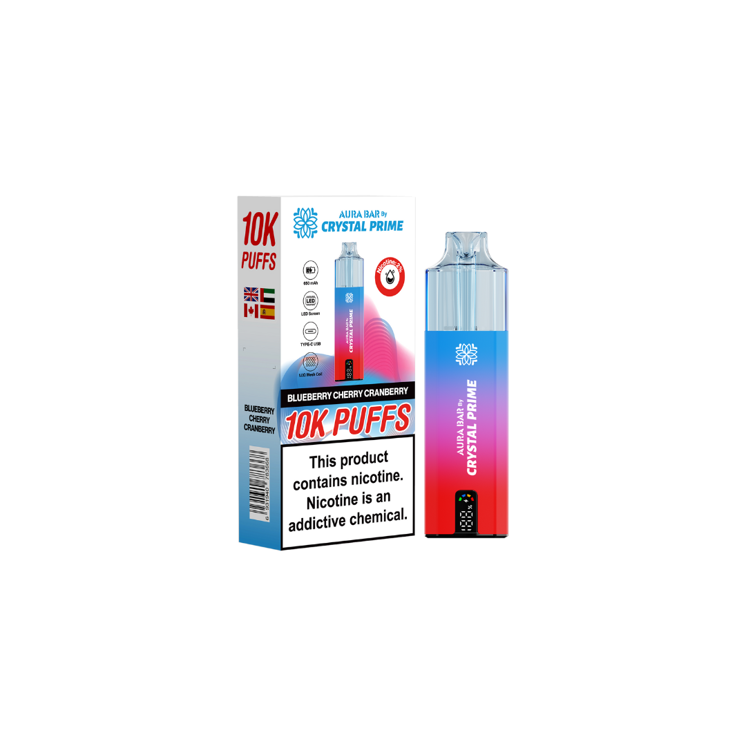 Crystal Prime Aura Bar 10k Puffs Disposable Vape