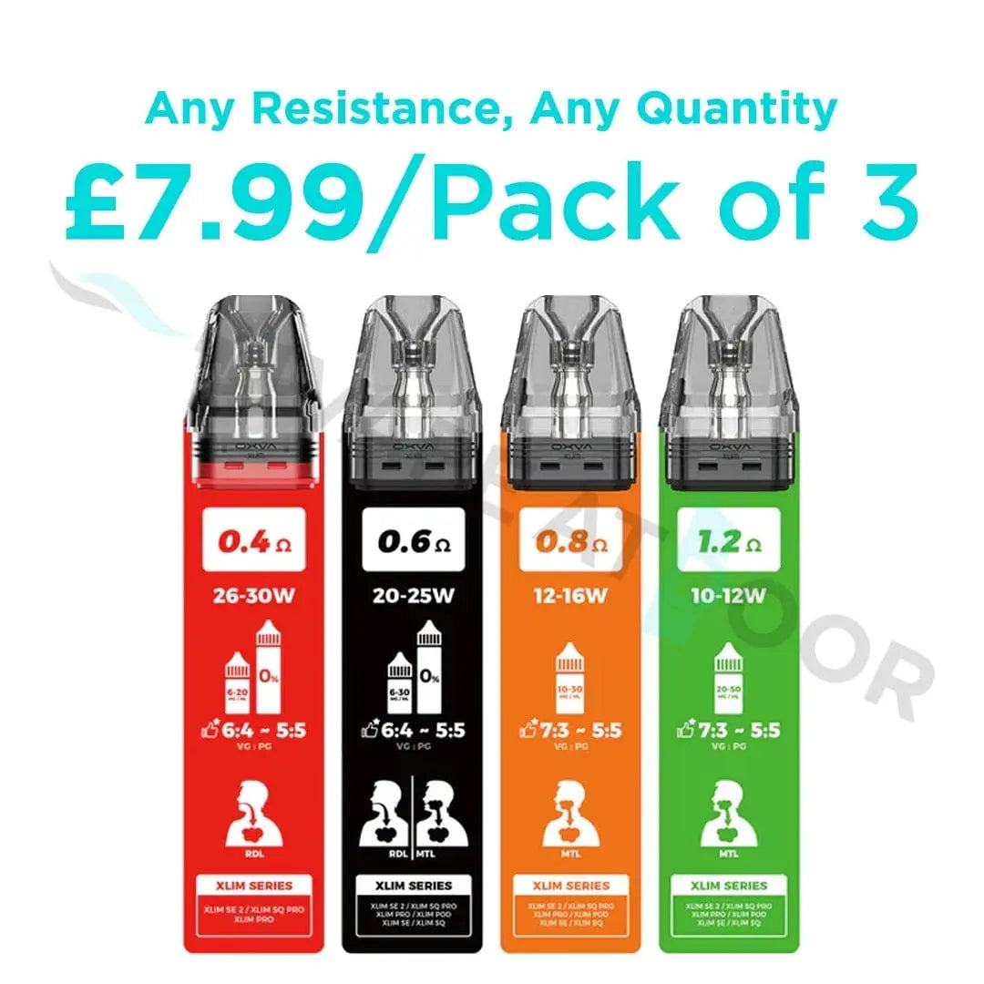 elfbar elfa master akku OXVA XLIM Top-Fill Replacement Vape Pods - Vape Hardware