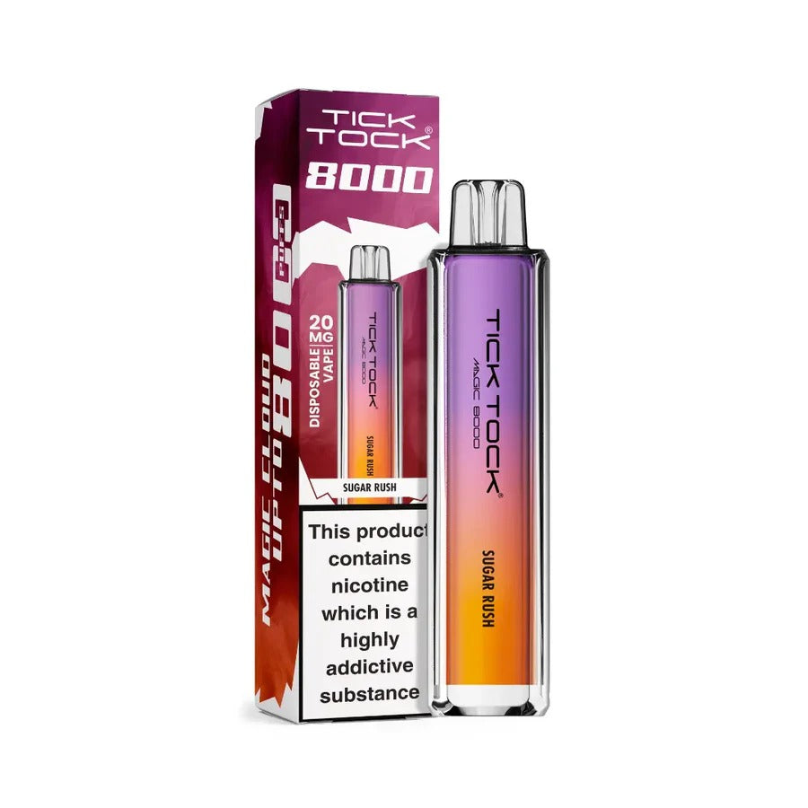 Tick Tock Magic 8000 Puffs prefilled Pod Kit