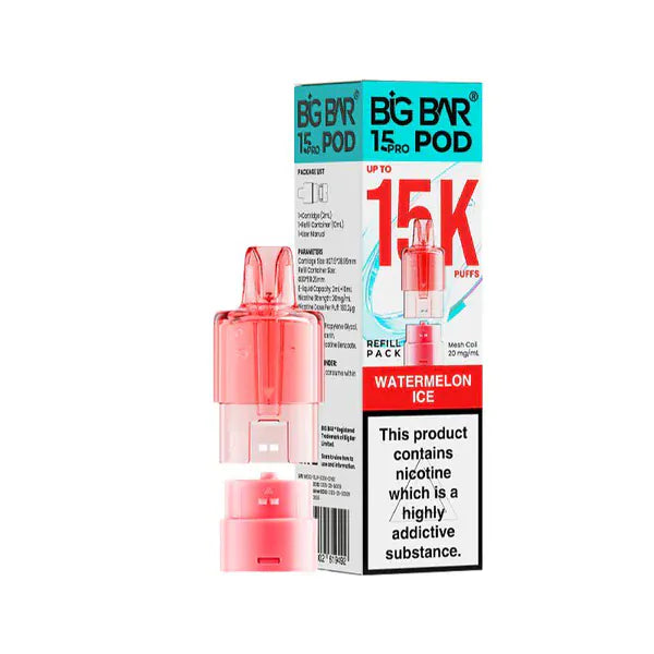 Big Bar Pro 15000 Prefilled Replacement Pods