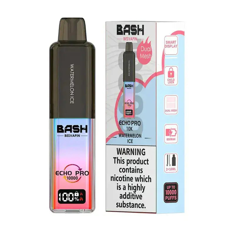 Bash Echo Pro 10k Prefilled Pod Kit Vape At Door