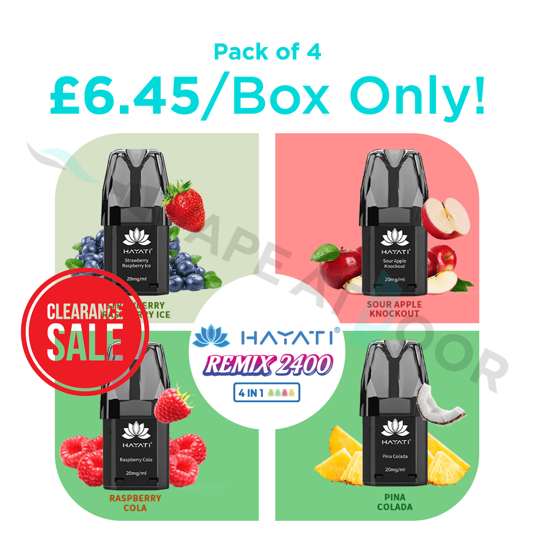 Hayati Fiji Remix Replacement Pods | 4 in 1