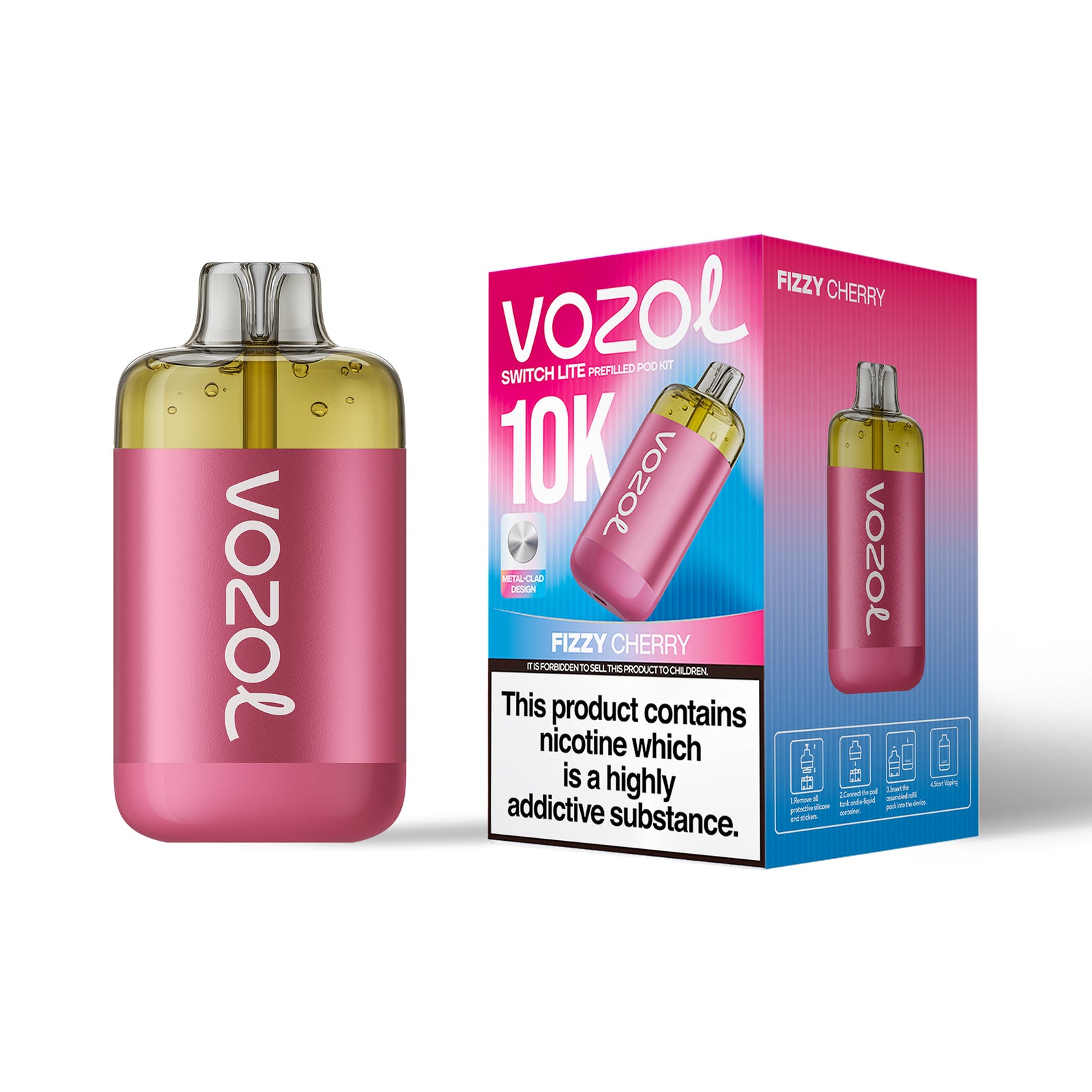 VOZOL Switch Lite 10,000 Puffs Prefilled Pod Kit