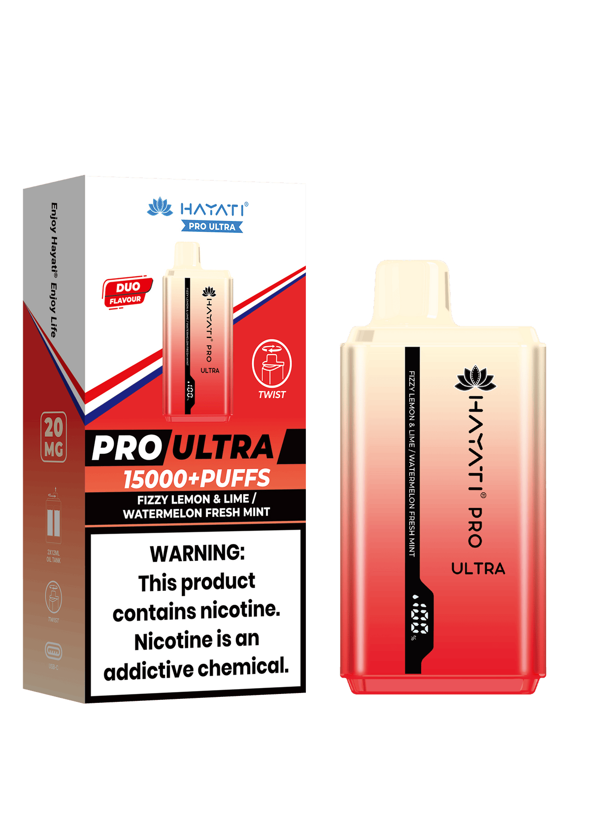 Hayati Pro Ultra 15000 Pod Kit (Price, Puff Count, Specs & Stock in the UK)