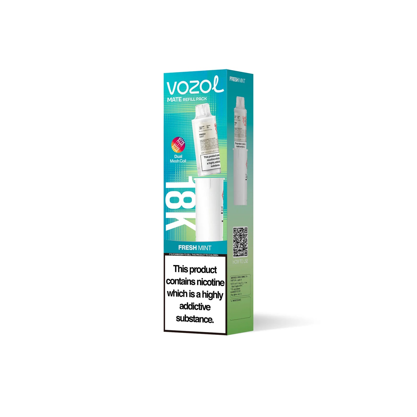 Vozol Mate 18k Prefilled Replacement Pods (18000 Puffs)