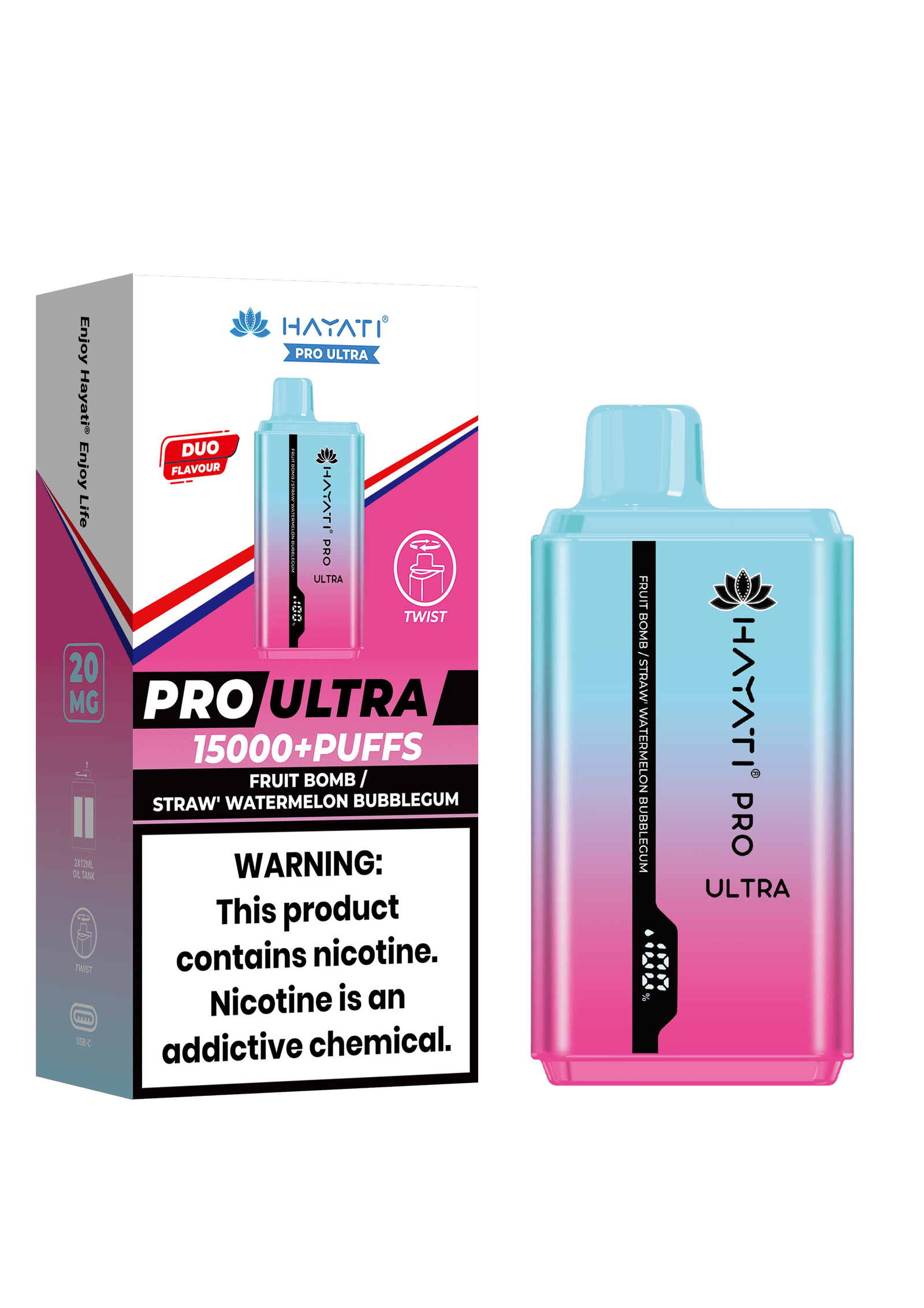 Hayati Pro Ultra 15000 Pod Kit (Price, Puff Count, Specs & Stock in the UK)