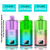 Three Fumot RandM Spirit 25k Prefilled Pod Kit with digital displays on a white background, accompanied by pricing information.