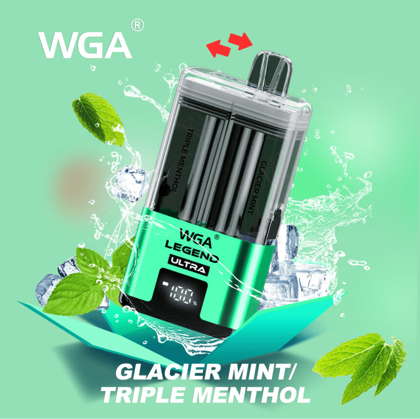 wga crystal ultra 30k GLACIER-MINT-TRIPLE-MENTHOL