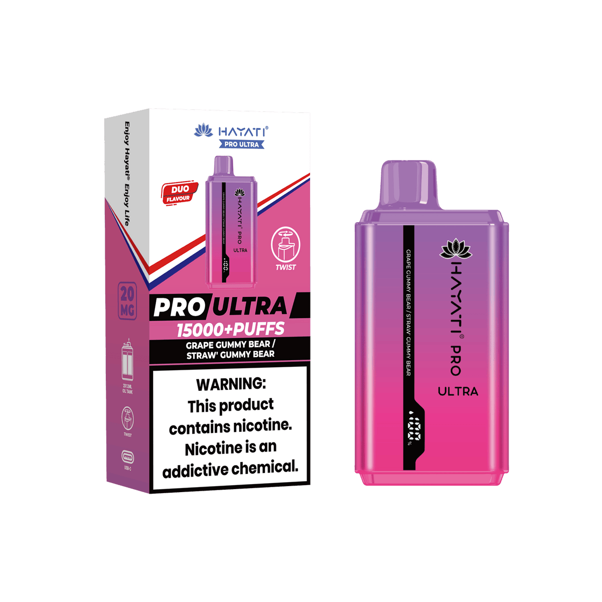 Hayati Pro Ultra 15000 Pod Kit (Price, Puff Count, Specs & Stock in the UK)