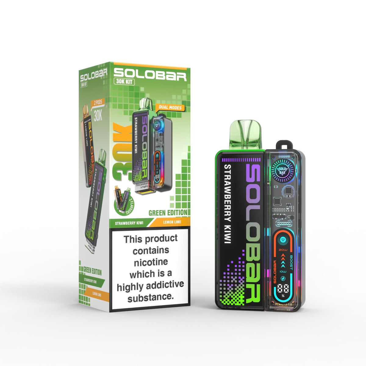Solobar Boost 30K Prefilled Pod Vape Kit