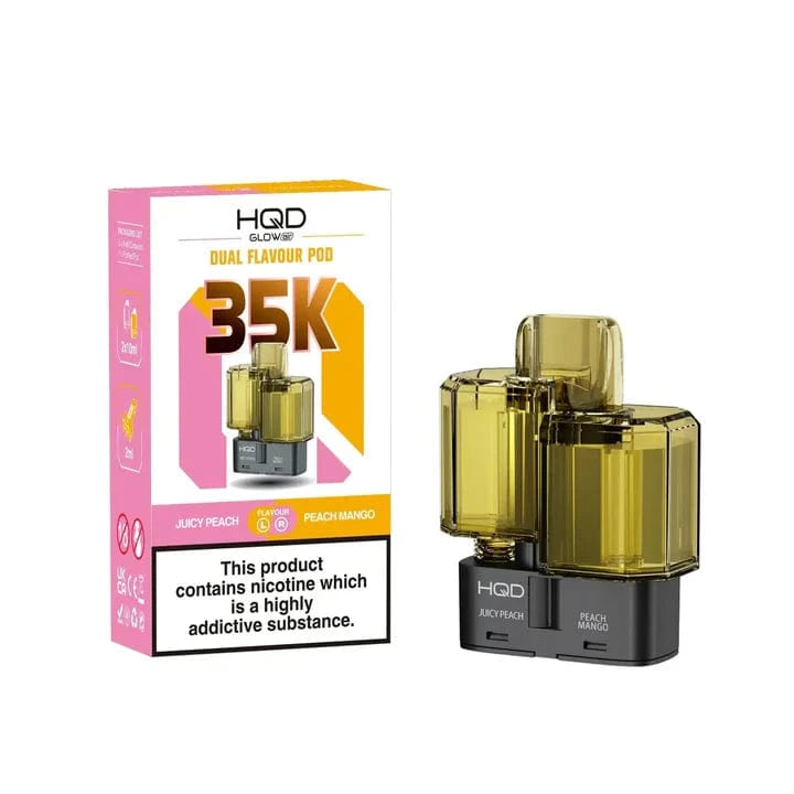 HQD Glow Air 35K Prefilled Refill Pods