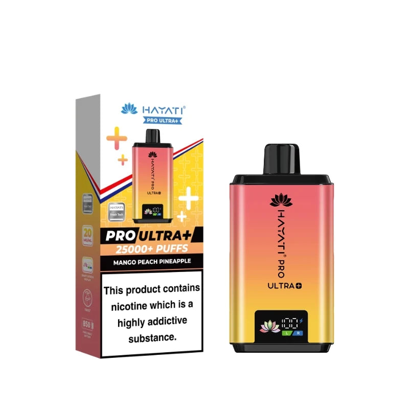 Hayati Pro Ultra Plus 25000 (25k Bar) Prefilled Pod Kit (Review, Price &amp; Specs)