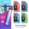 Hayati Remix Rio De Remix Starter Kit Includes Watermelon Hubba Bubba, Blue Razz Ice Pop, Blueberry Hubba Bubba and Lemon &amp; Lime