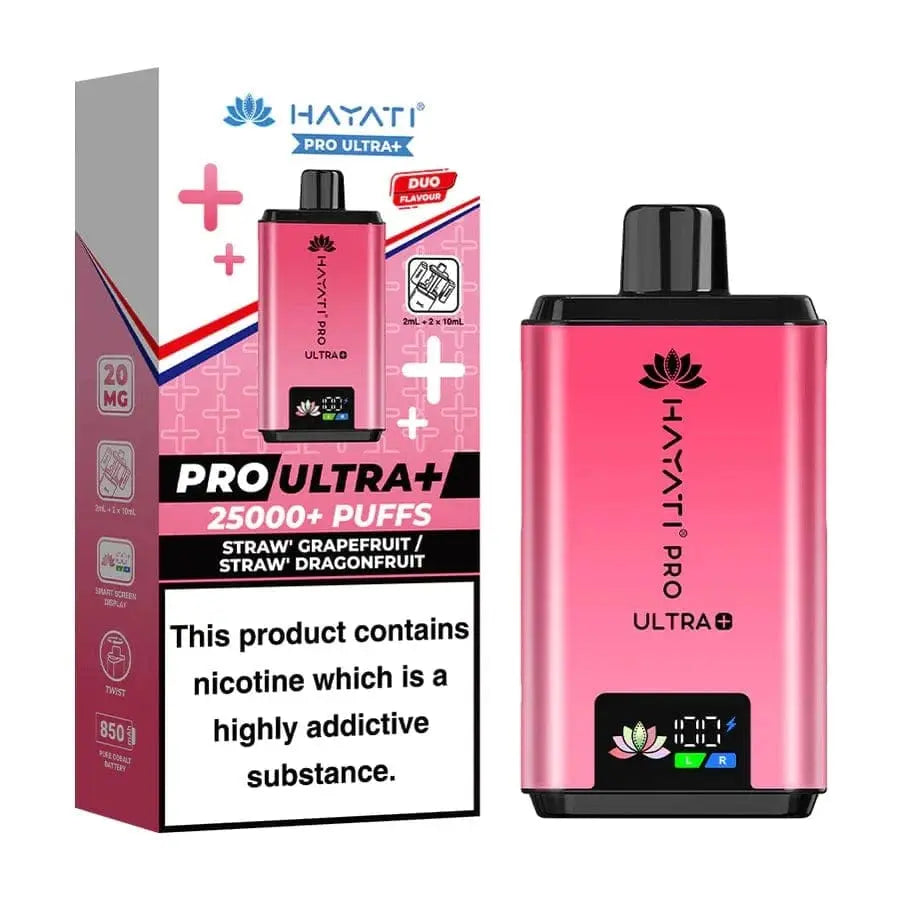 Box of 5 Hayati Pro Ultra Plus 25000 100% Authentic Vape At Door