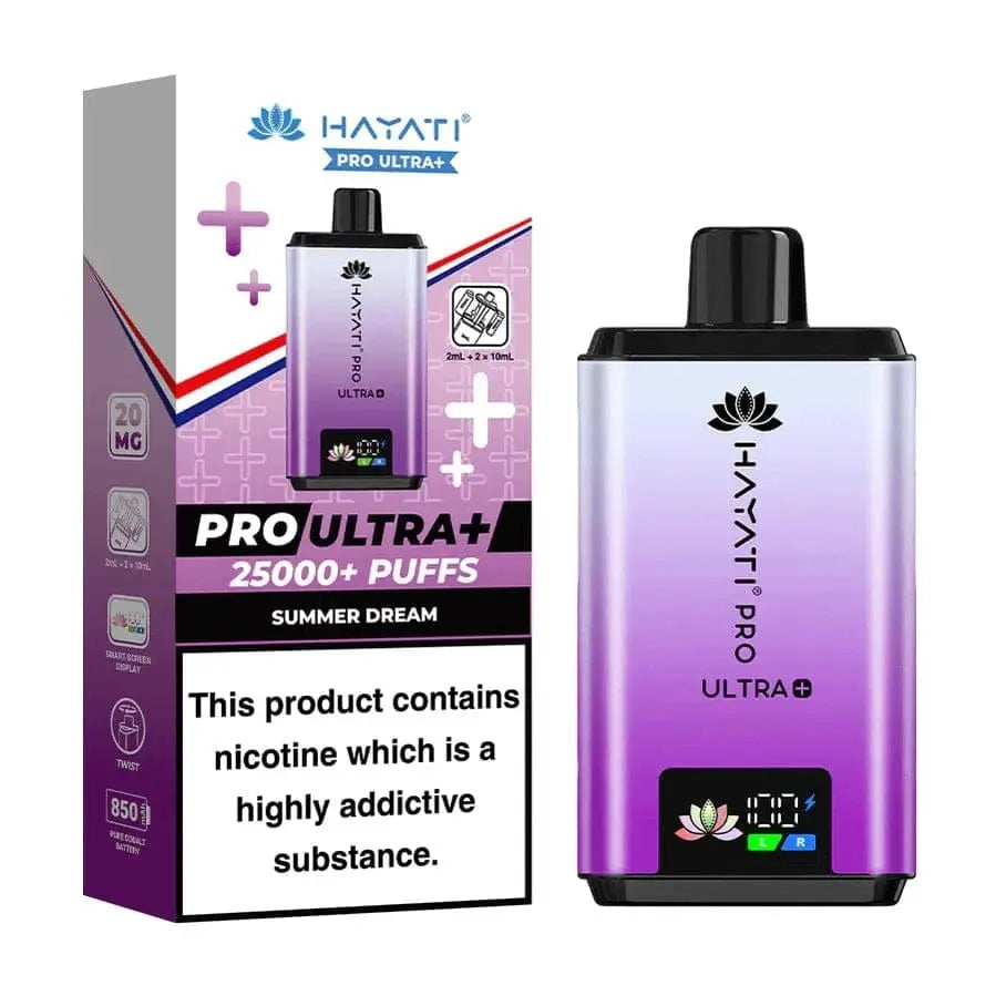 Box of 5 Hayati Pro Ultra Plus 25000 100% Authentic Vape At Door