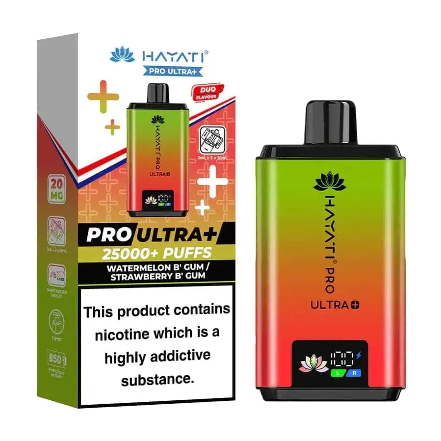Box of 5 Hayati Pro Ultra Plus 25000 100% Authentic Vape At Door
