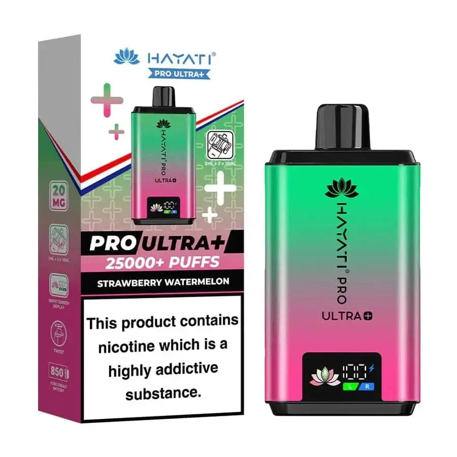 Box of 5 Hayati Pro Ultra Plus 25000 100% Authentic Vape At Door