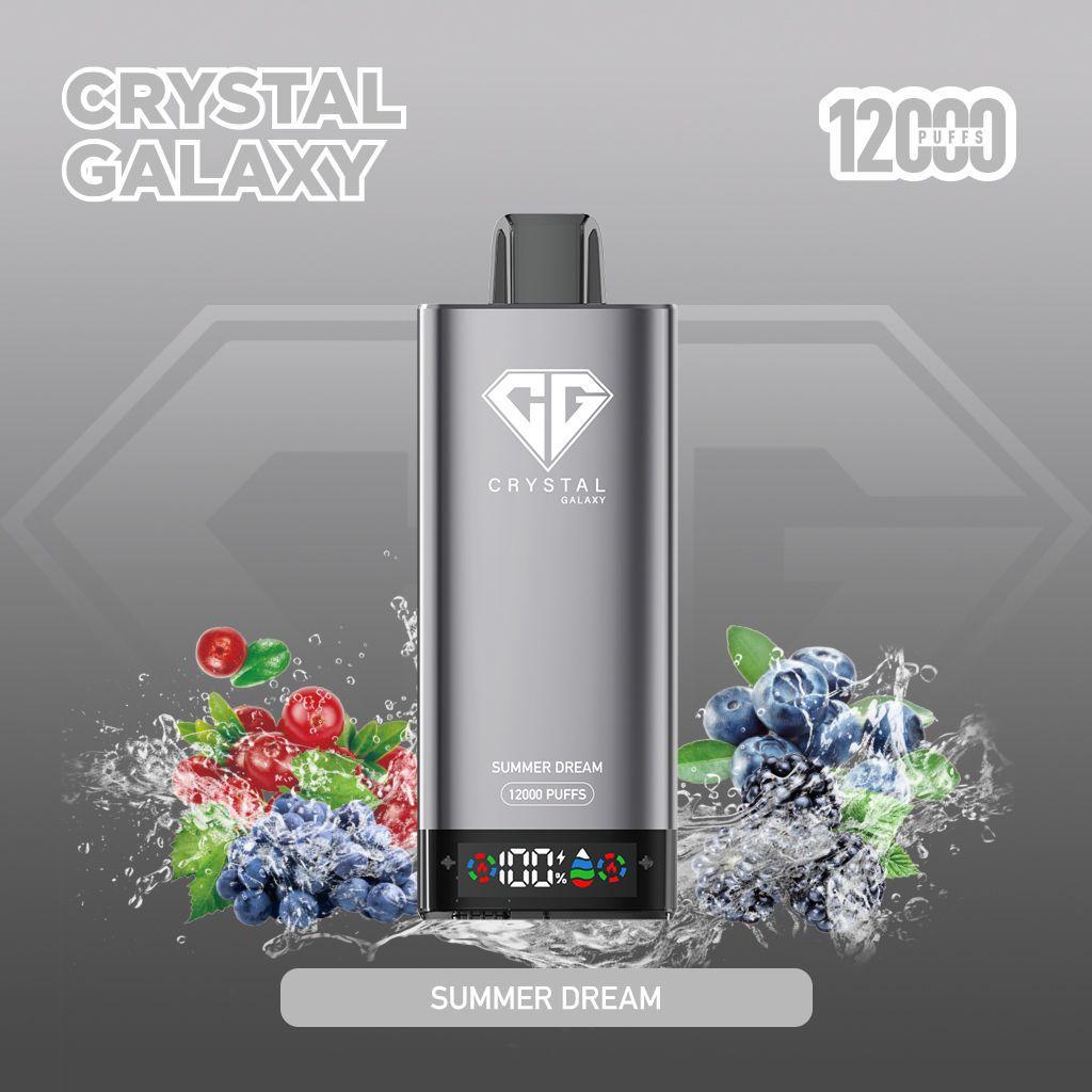 Crystal Galaxy 12000 Puffs Disposable Vape