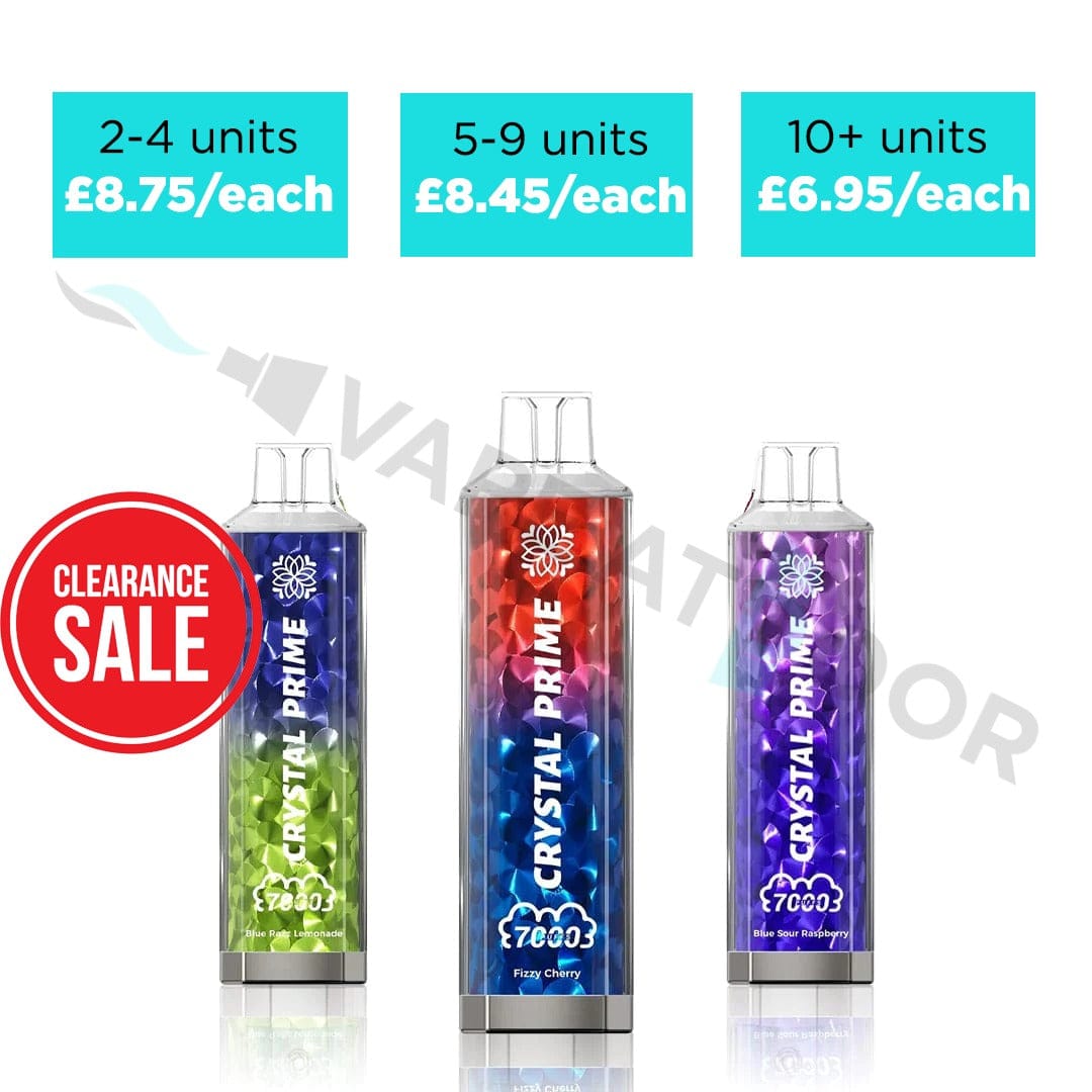 3D Crystal Prime 7000 Puffs