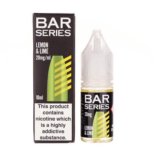 Bar Series Nic Salts 10MG Lemon & Lime