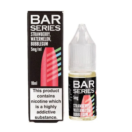 Bar Series Nic Salts Strawberry Watermelon Bubblegum