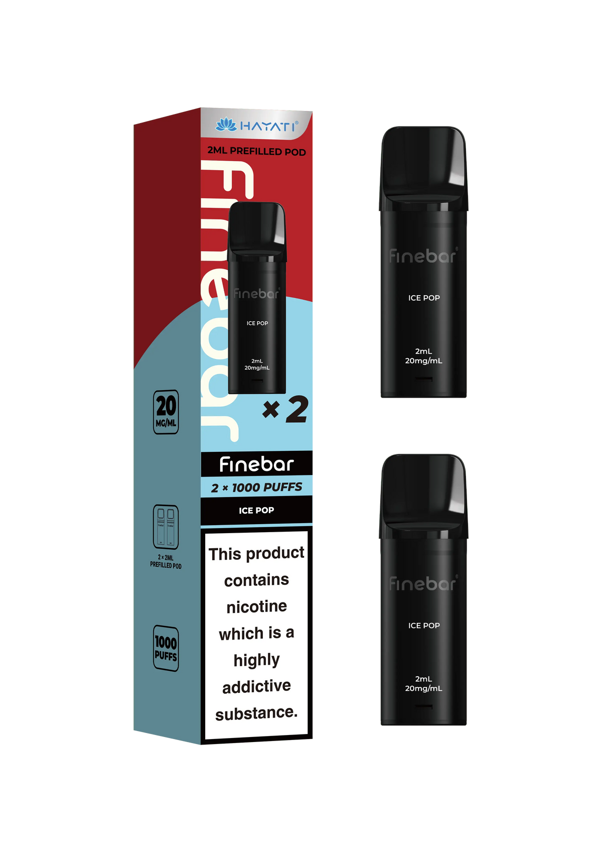 Hayati Finebar Prefilled Pods | Refill Pods for Finebar Hayati