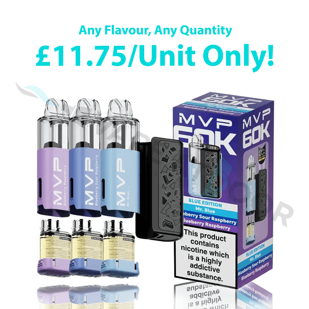 Innokin MVP 60K Puffs Prefilled Pod Kits device showing on the picture on the white background with pricing on it