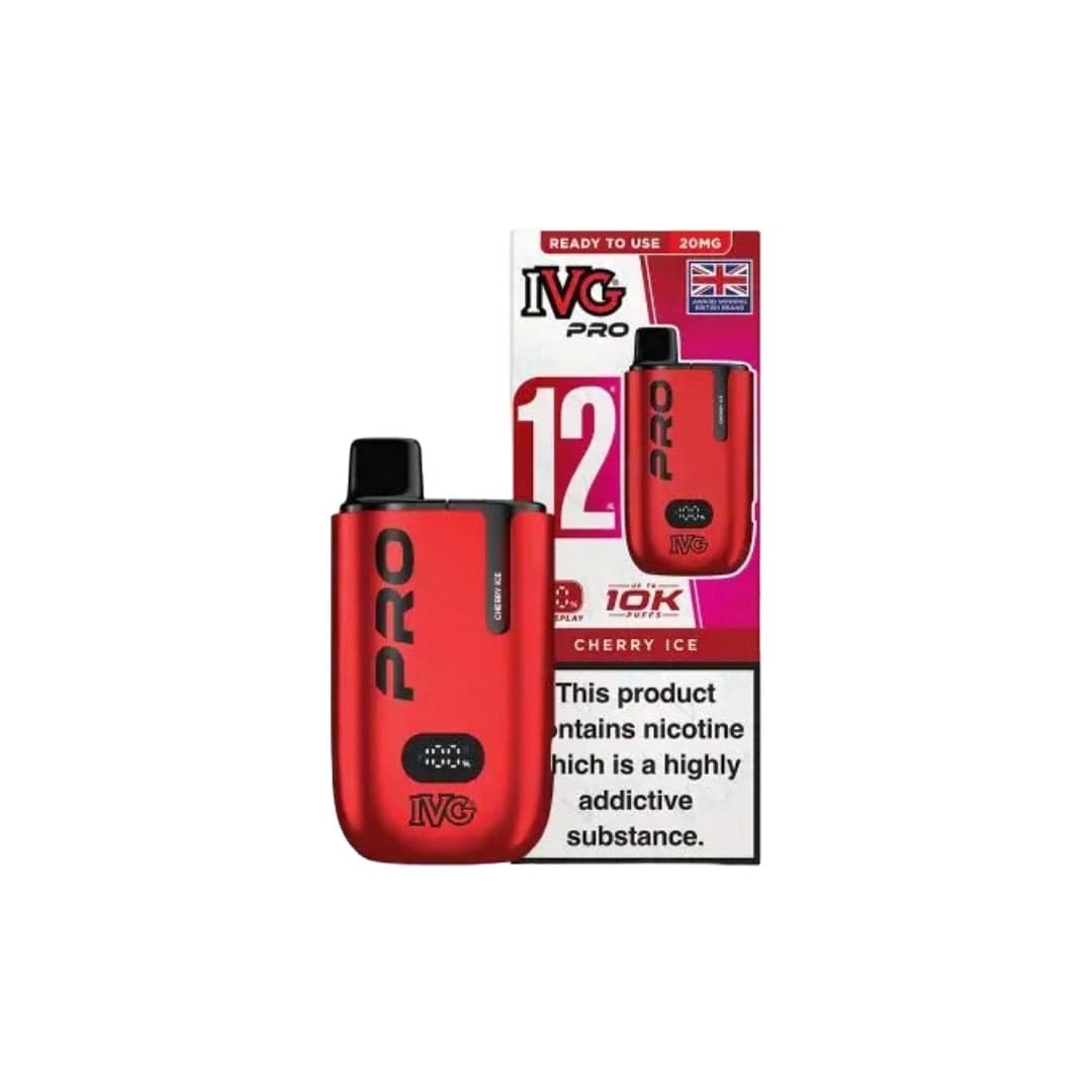 20mg I VG Pro 12 Prefilled Pod Vape Kit 10000 Puffs