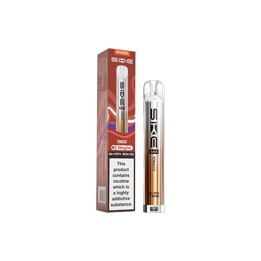 20mg SKE Bar 600 Rechargeable Prefilled Pod Vape Kit