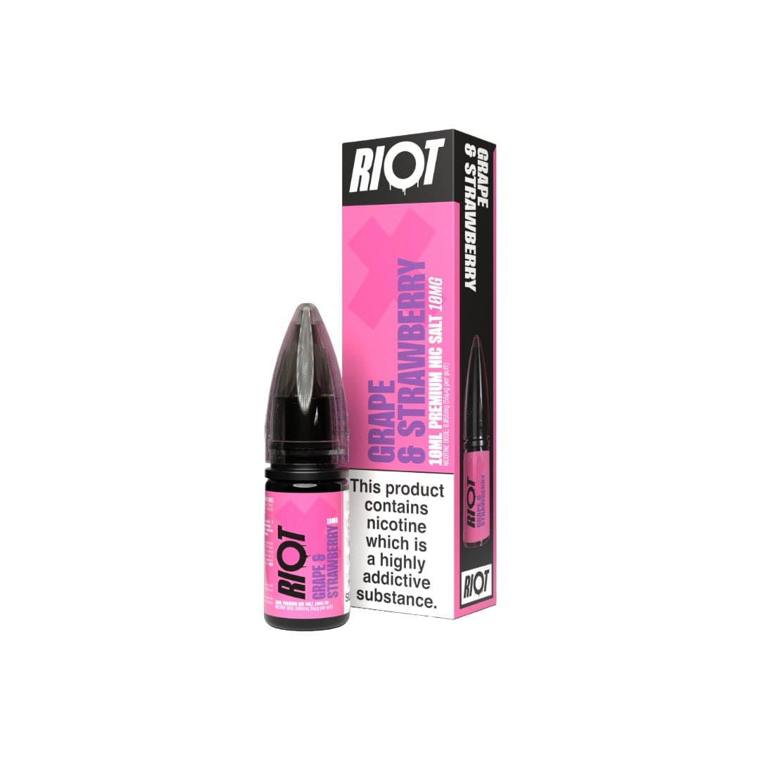 10mg RIOT X 10ml Nic Salts by Riot Squad (50VG/50PG)