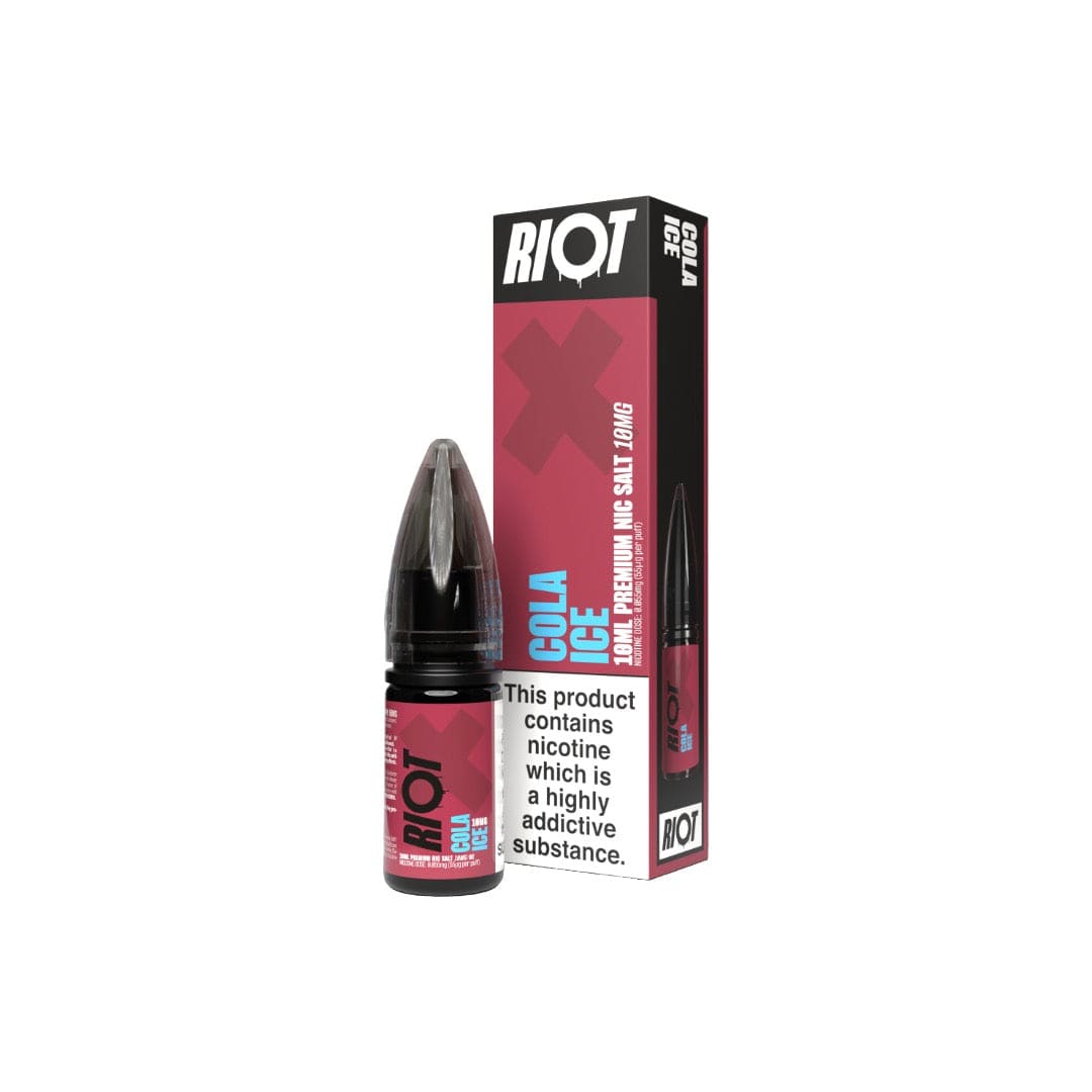 10mg RIOT X 10ml Nic Salts by Riot Squad (50VG/50PG)