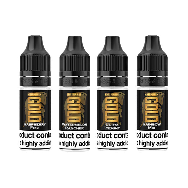 Britannia Gold 6mg 10ml E-Liquids (40VG/60PG)