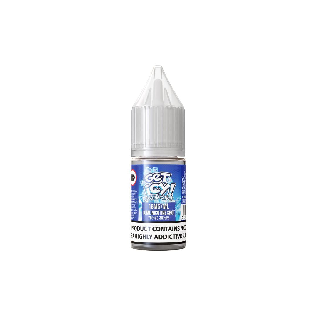 18mg Get Icy By Get Nic Nic Shot 10ml (70VG/30PG)