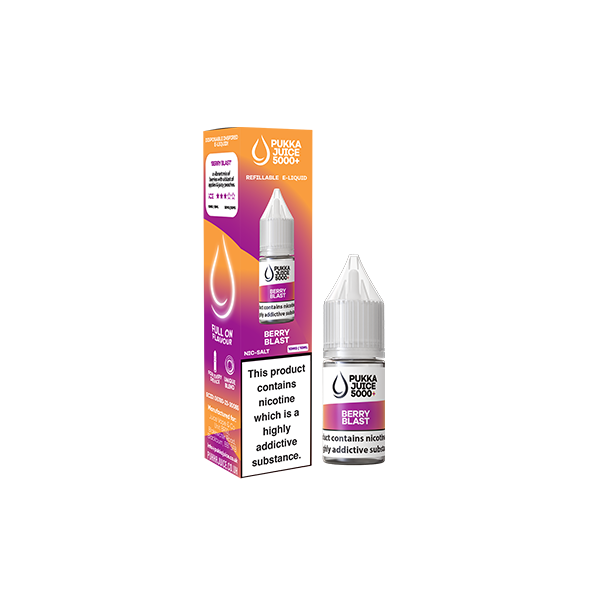 20mg Pukka Juice 5000+ 10ml Nic Salt (50VG/50PG)