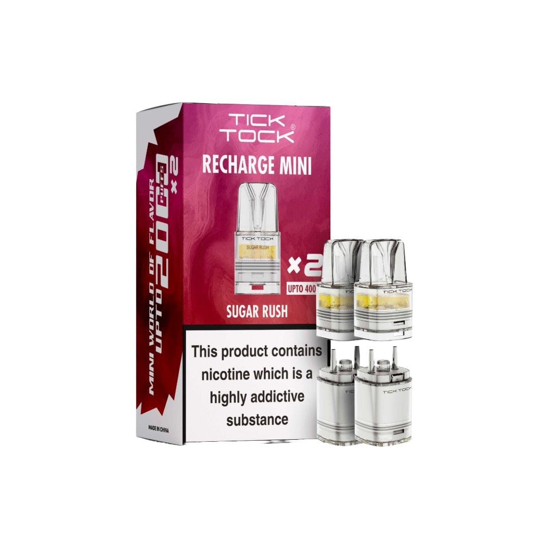 Tick Tock Recharge MINI 2K Prefilled Pods  2000 Puffs