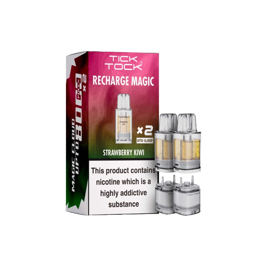 Tick Tock Recharge MAGIC 8K Prefilled Pods  8000 Puffs