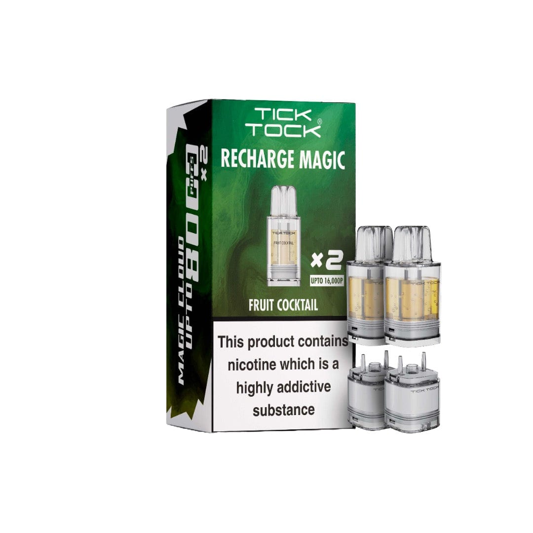 Tick Tock Recharge MAGIC 8K Prefilled Pods  8000 Puffs