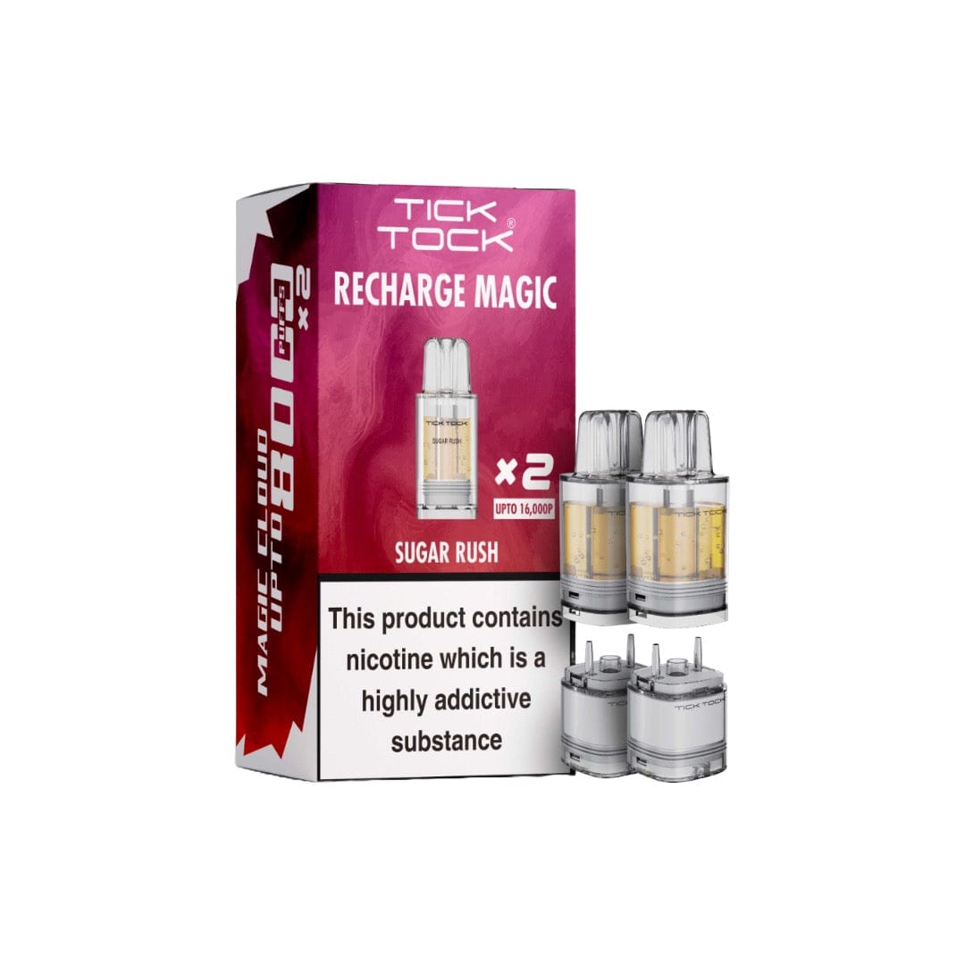 Tick Tock Recharge MAGIC 8K Prefilled Pods  8000 Puffs