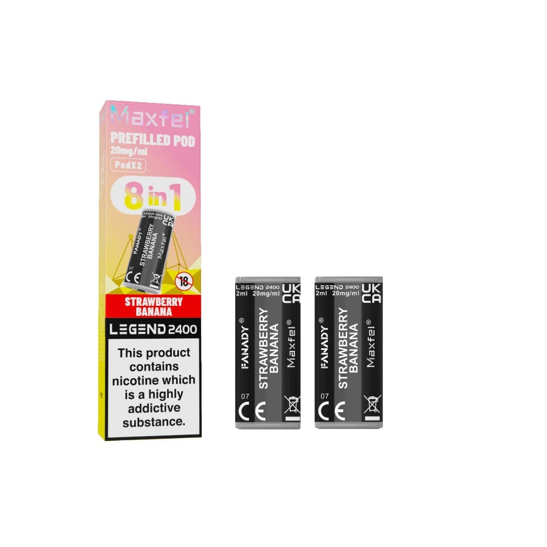 20mg Maxfel Legend Fanady Prefilled Pods 2400 Puffs
