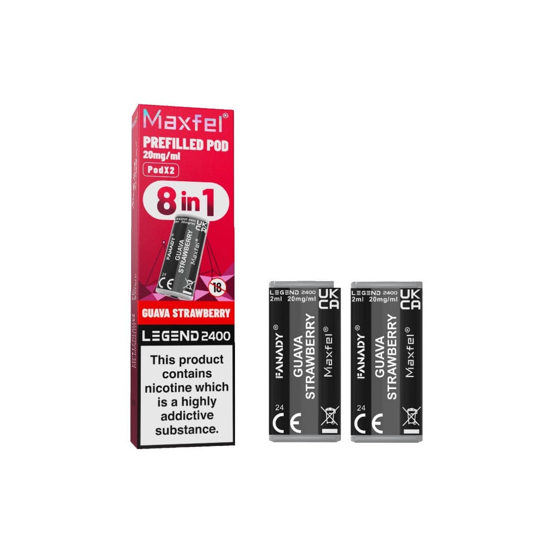 20mg Maxfel Legend Fanady Prefilled Pods 2400 Puffs
