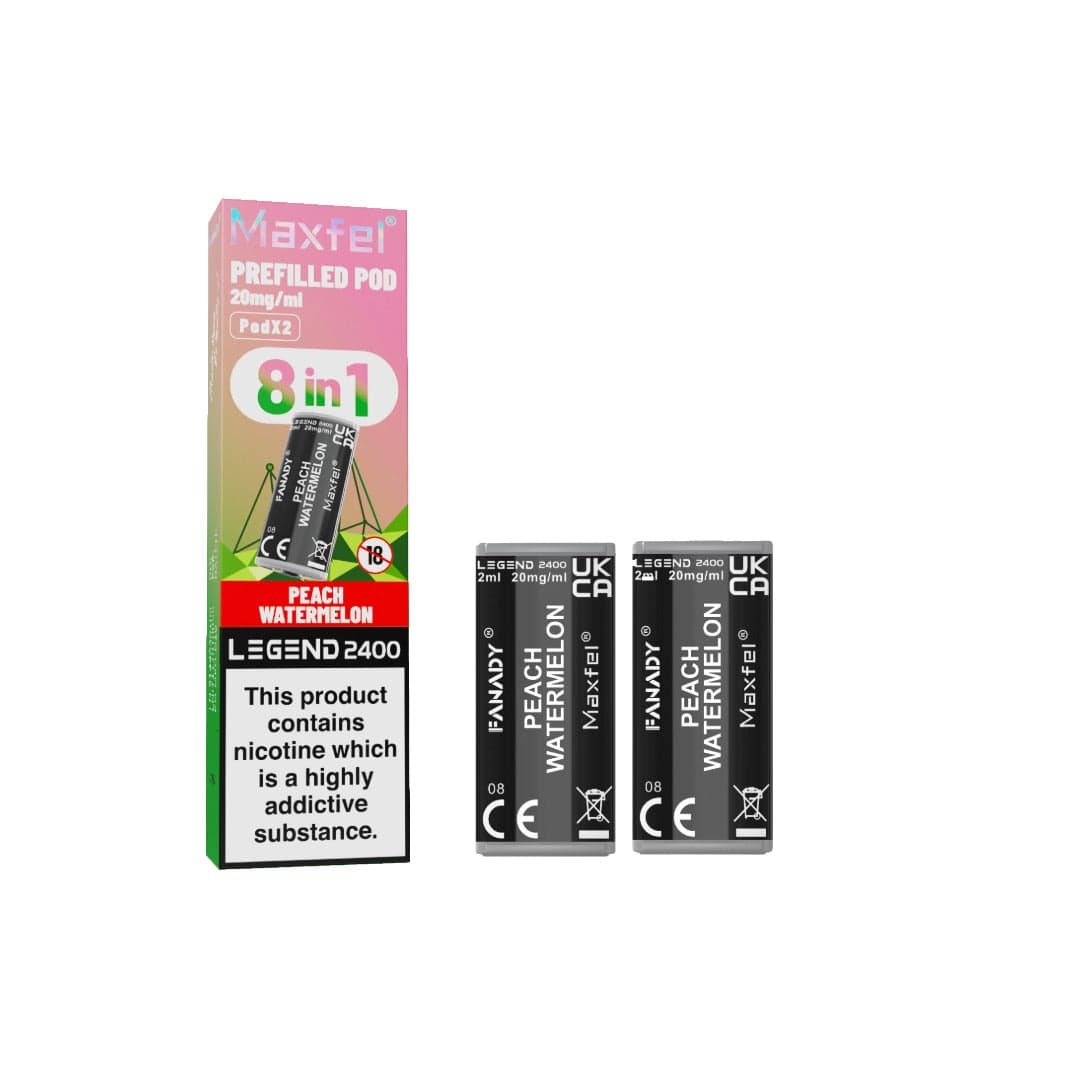 20mg Maxfel Legend Fanady Prefilled Pods 2400 Puffs