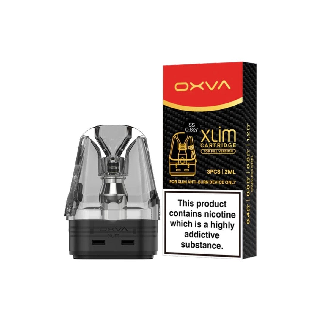 OXVA Xlim SS Replacement Pods (0.6Ohm, 0.8Ohm, 1.2Ohm)
