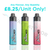 Three colorful vape devices with 'Juesday 15000' branding on a white background, promotional text displayed.