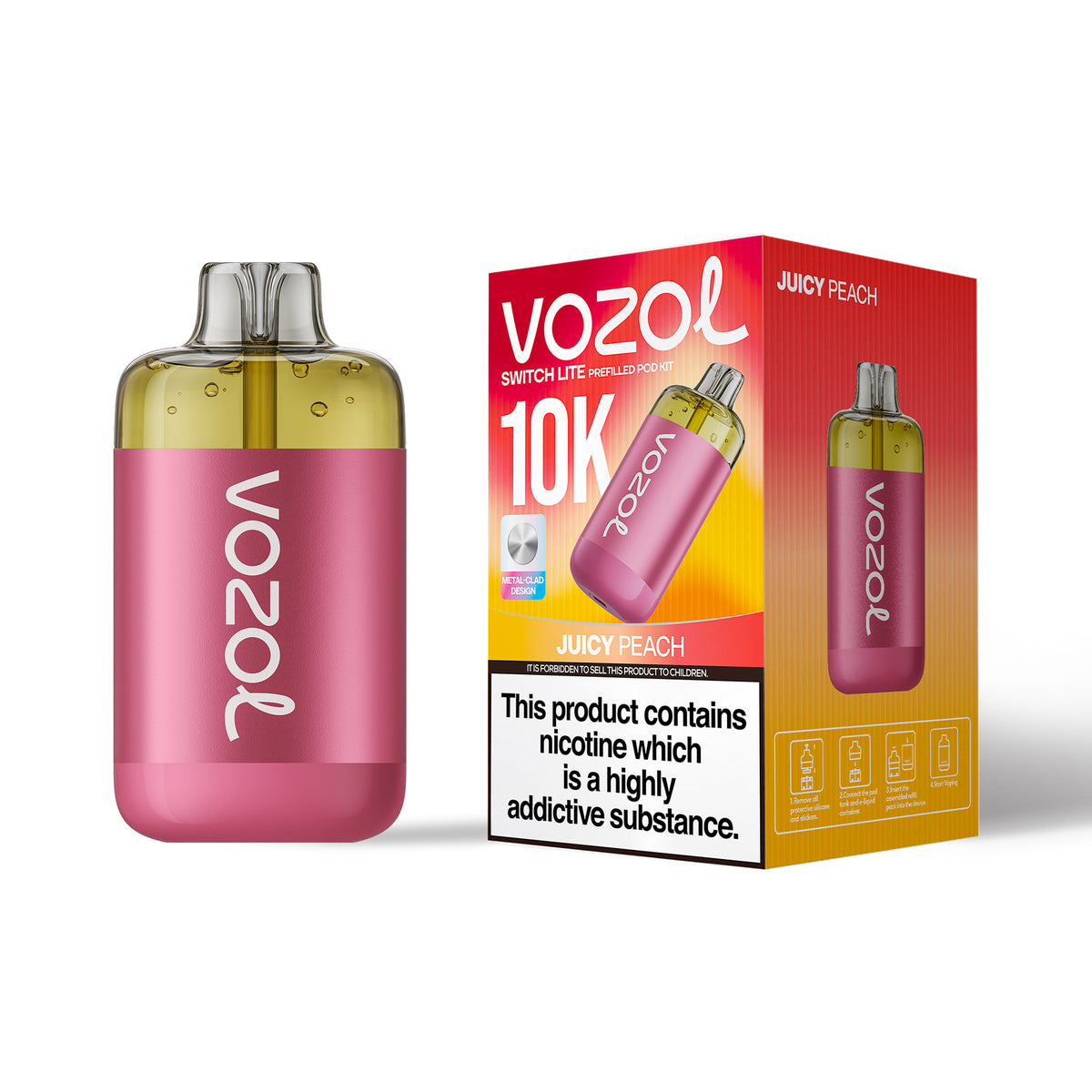 VOZOL Switch Lite 10,000 Puffs Prefilled Pod Kit