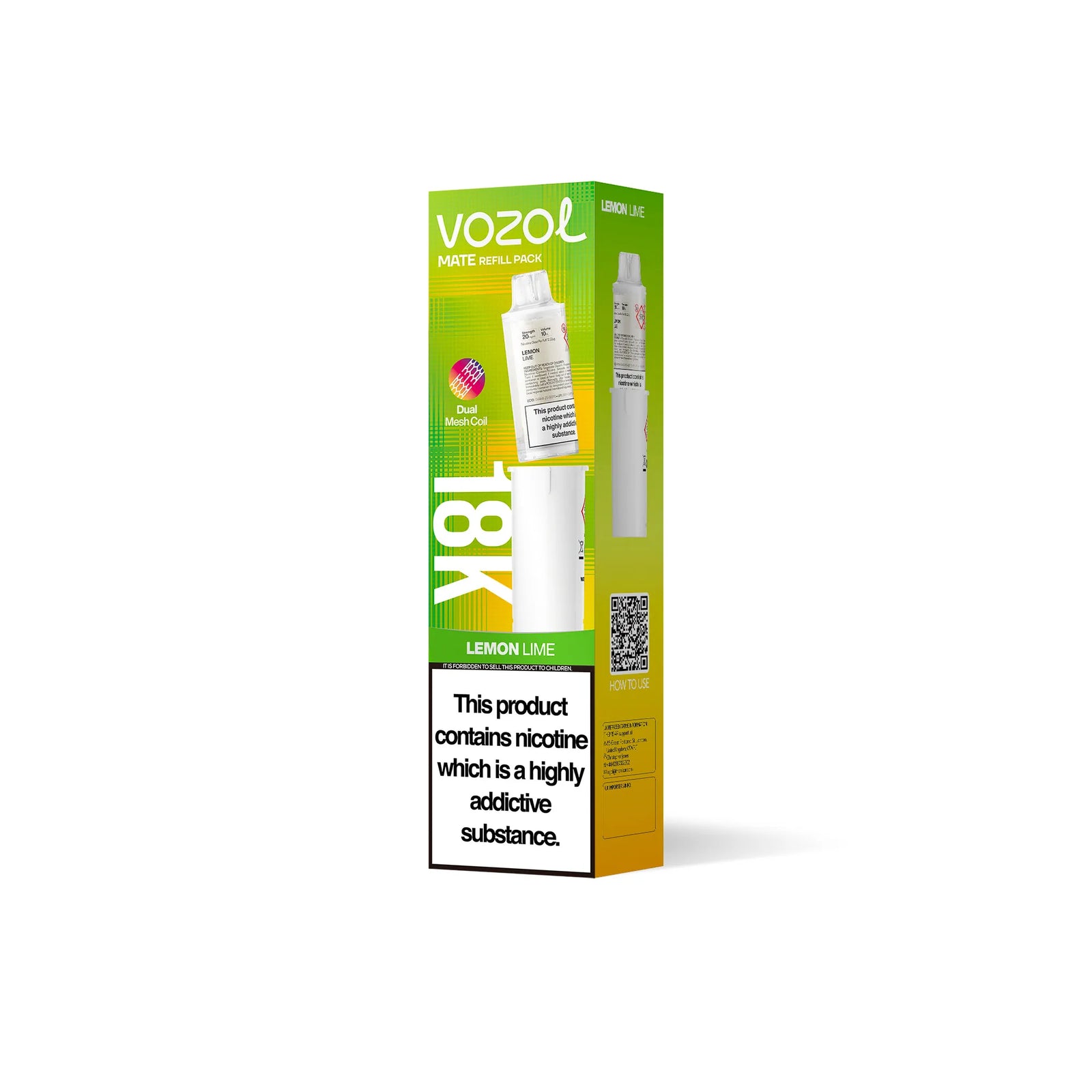 Vozol Mate 18k Prefilled Replacement Pods (18000 Puffs)