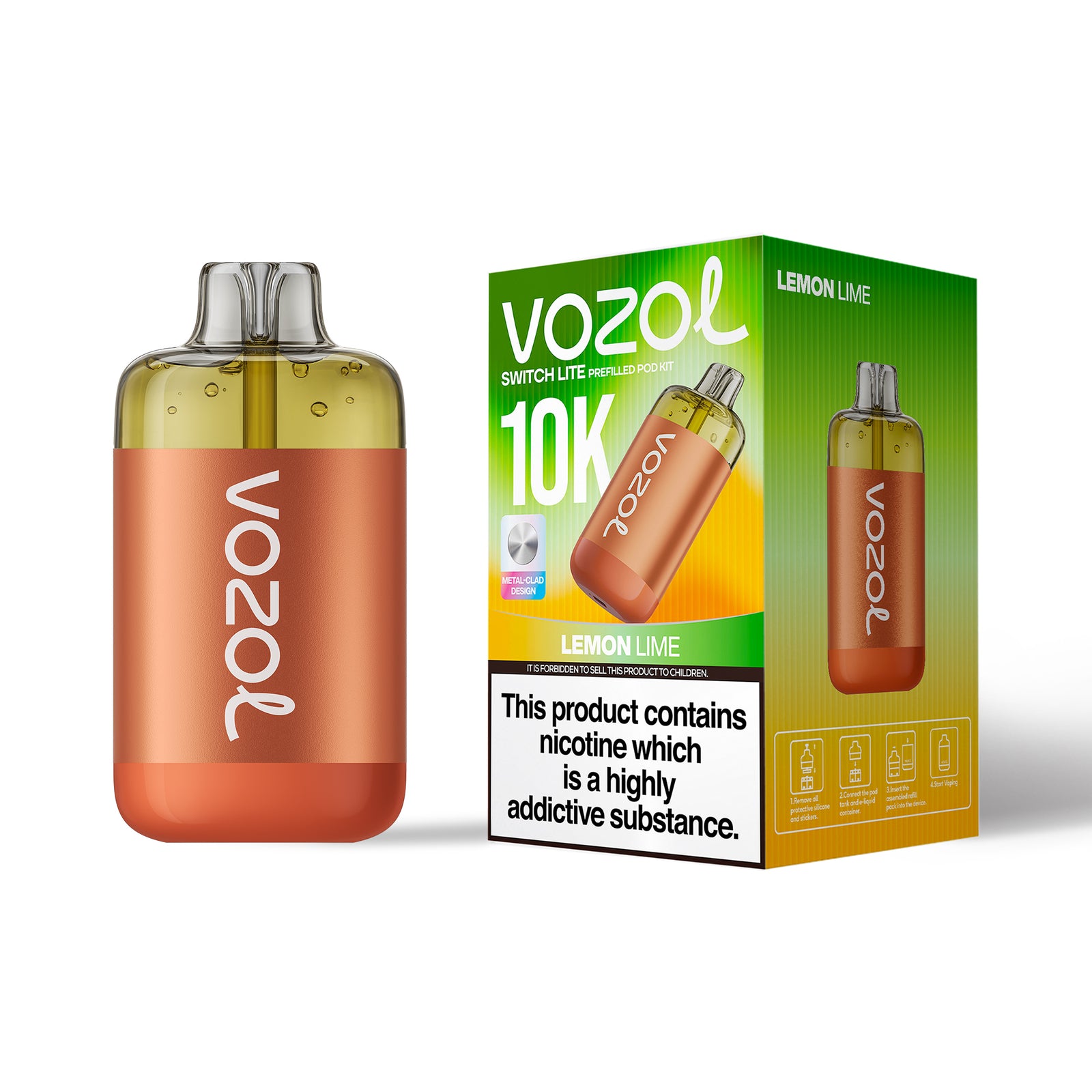 VOZOL Switch Lite 10,000 Puffs Prefilled Pod Kit