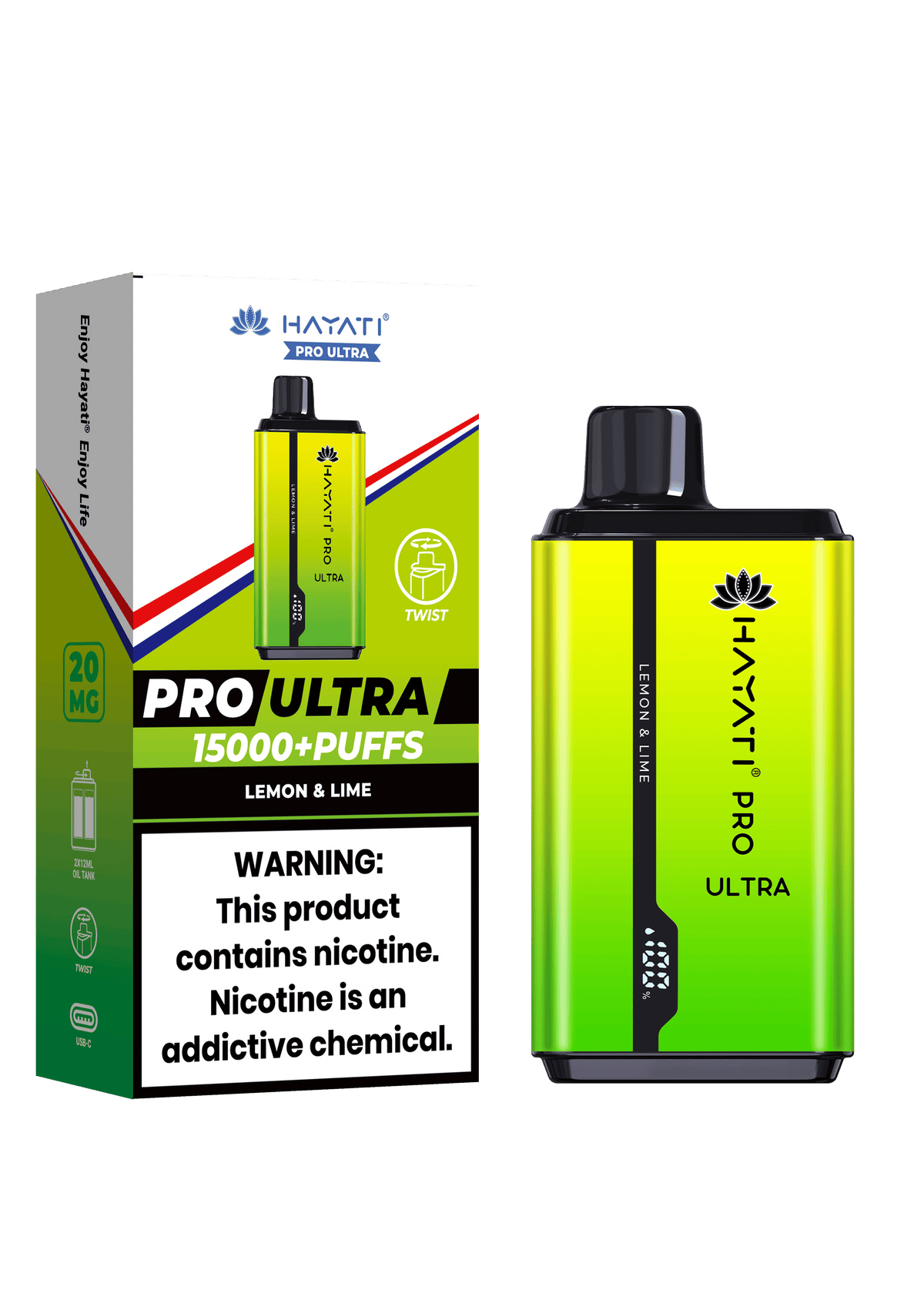 Hayati Pro Ultra 15000 Pod Kit (Price, Puff Count, Specs & Stock in the UK)