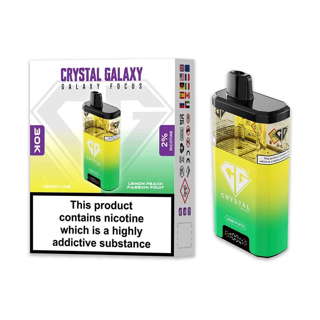 Crystal Galaxy Focus 30000 Puffs Disposable Vape